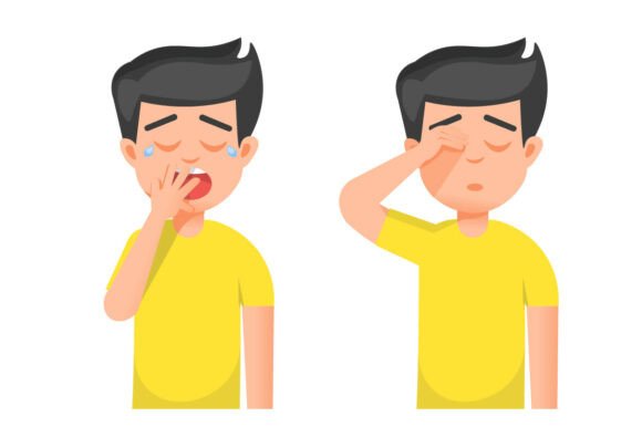 A Boy Yawns and Feels Sleepy: Capturing Authentic Childhood Emotion