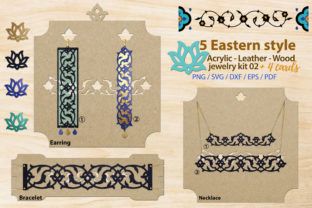 Eastern Style Acrylic Leather Wood Kit 2: A Designer's Toolkit